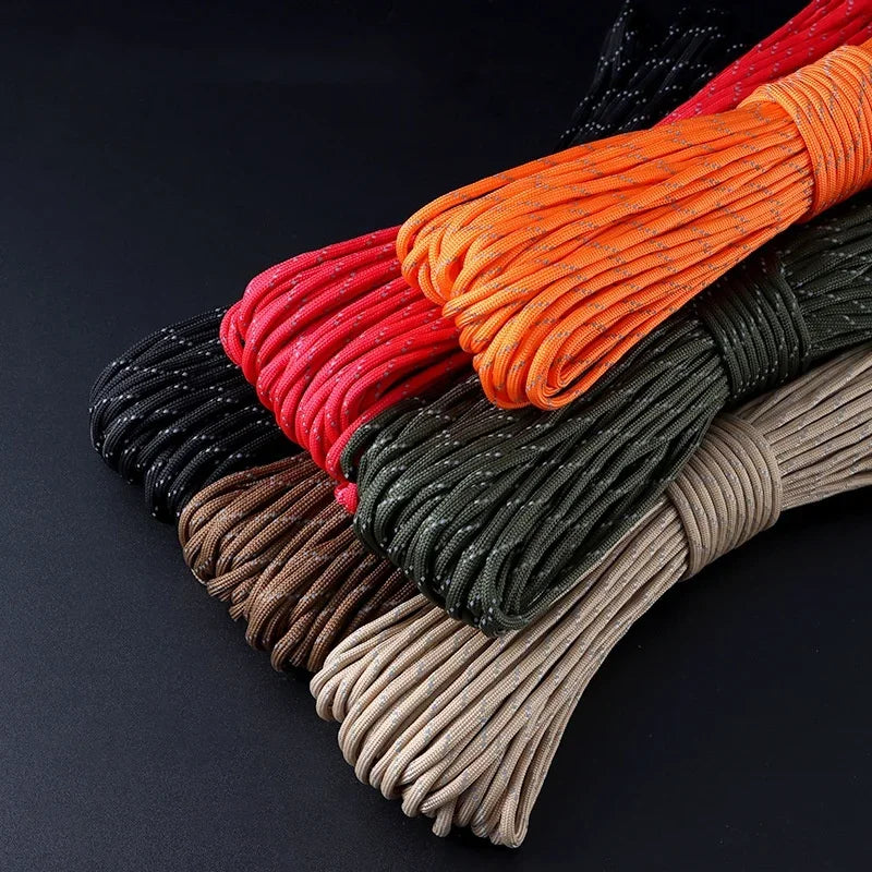 Noble Eagle Reflective Paracord 550 Military 7 Strand Rope