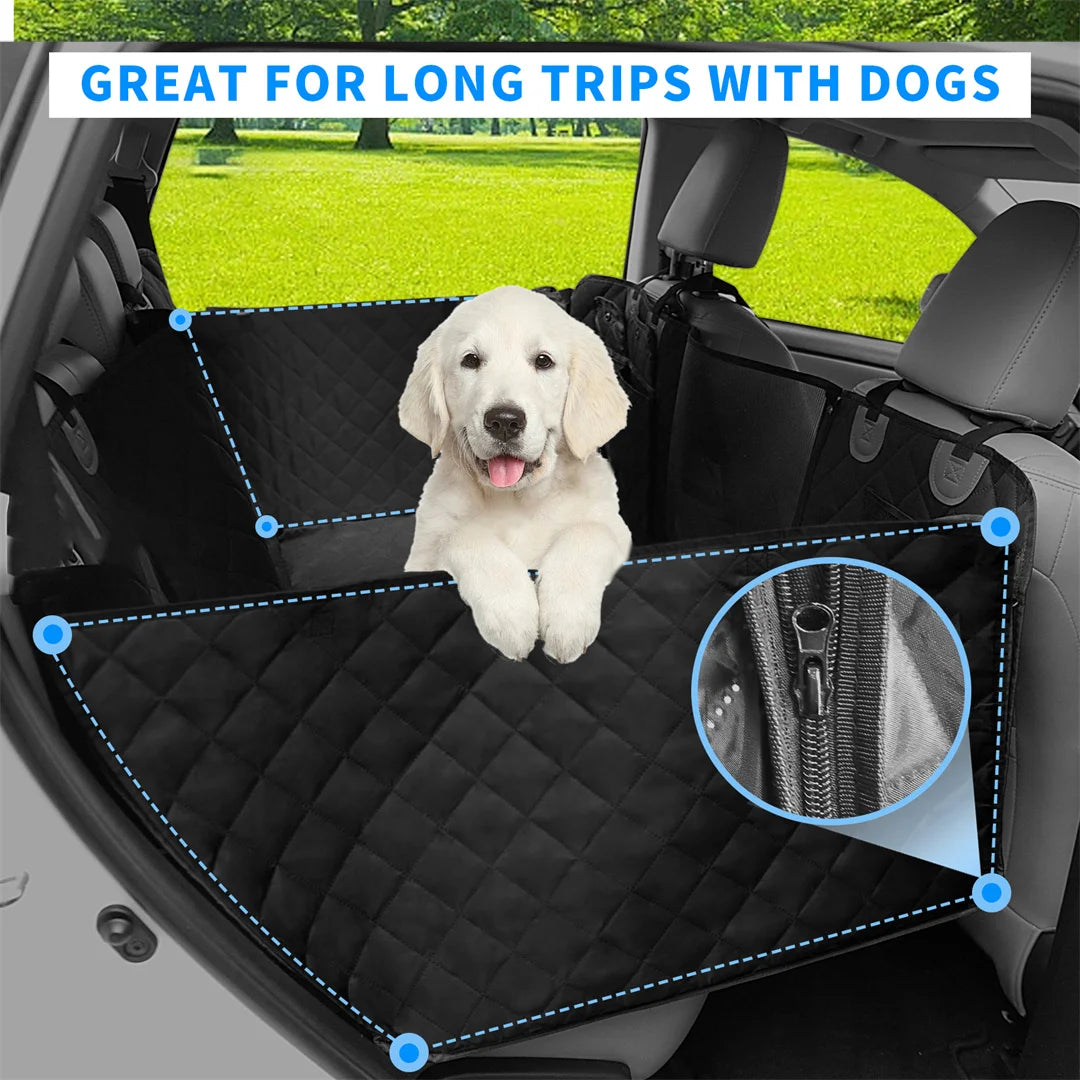 BINGOPAW Waterproof Dog Car Seat Cover Seat Extender Hammock
