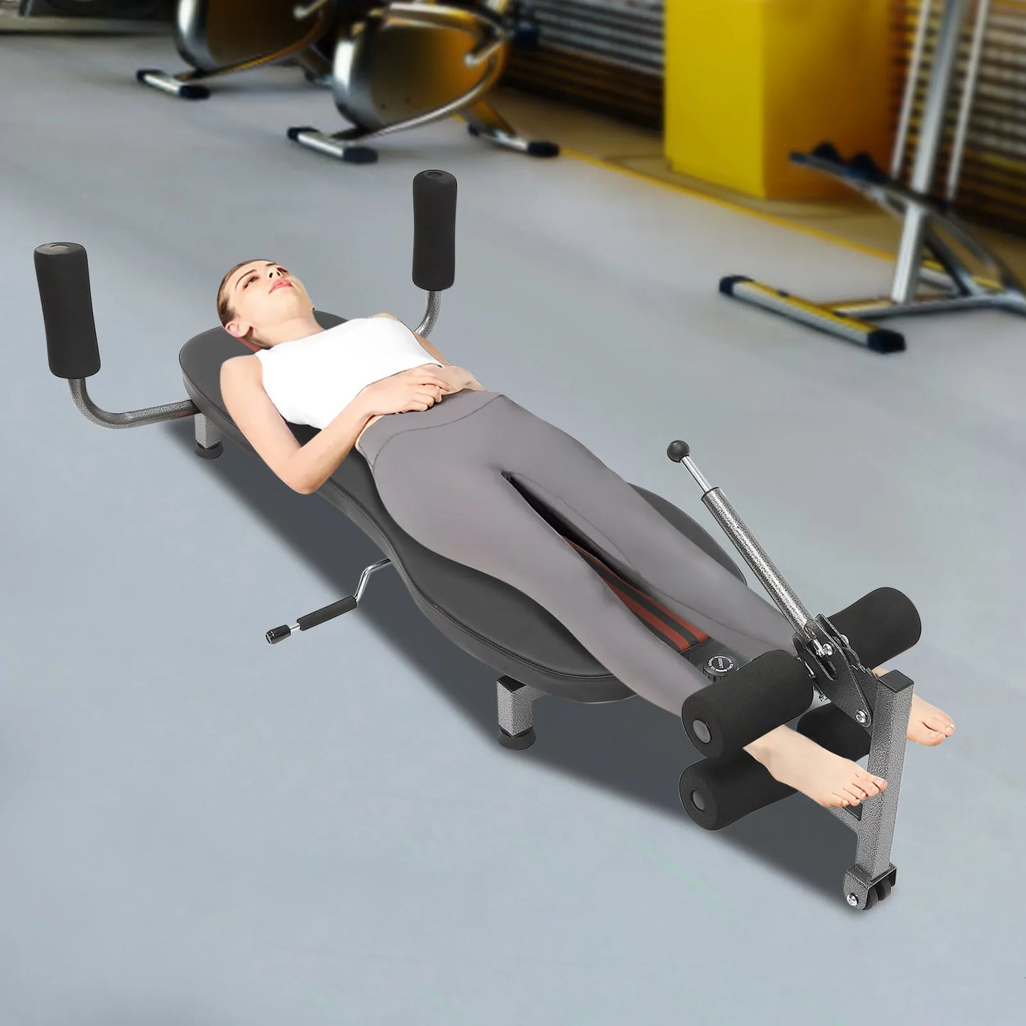 Back Stretch Decompression Bench Inversion Table For Home Workout
