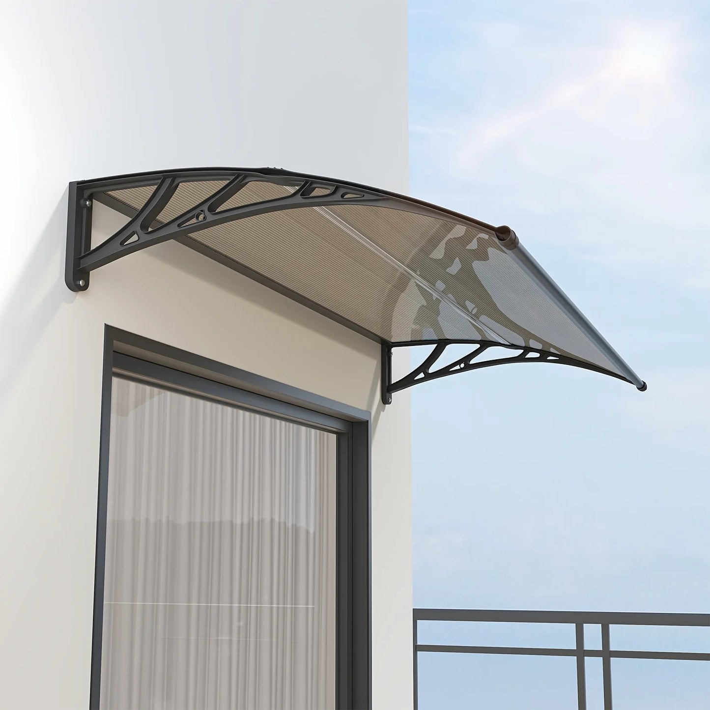 GUANSU-CN Awning Canopy for Doors and Windows UV Protection