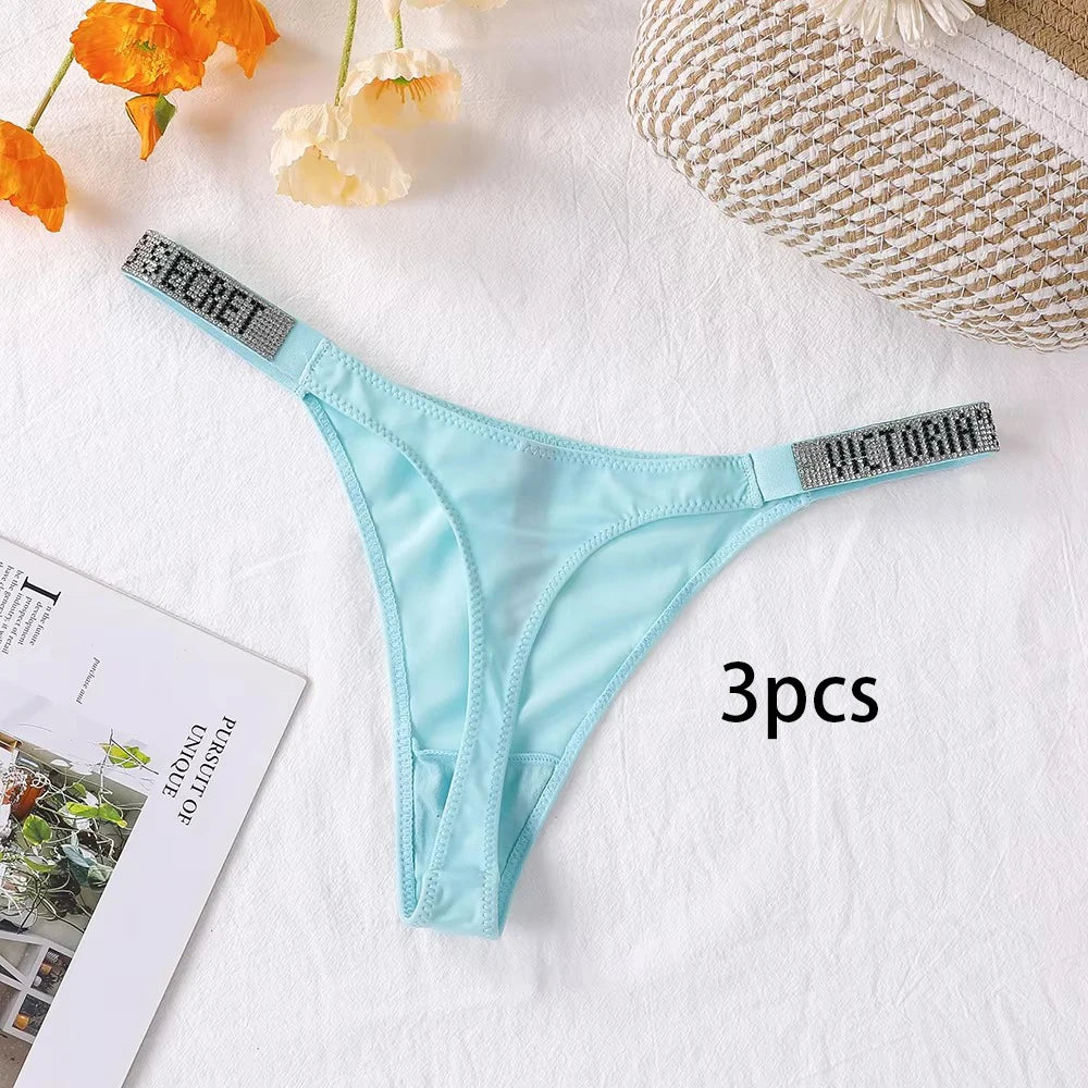 Victoria's Secret Lace Thong Panties for Women Breathable Seamless