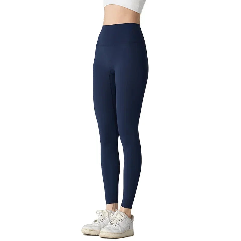 ZHUMU GYM Womens High Waist Yoga Leggings Breathable Quick Drying