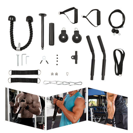 Pulley Gym Home Cable System For Full Body Strength Training