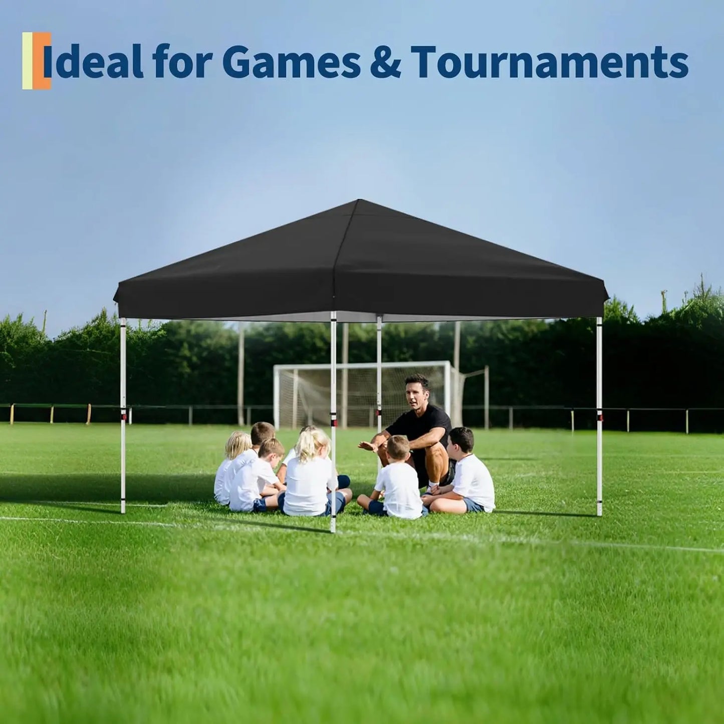 Pop Up Canopy Tent Beach Sun Shade For Outdoor Events