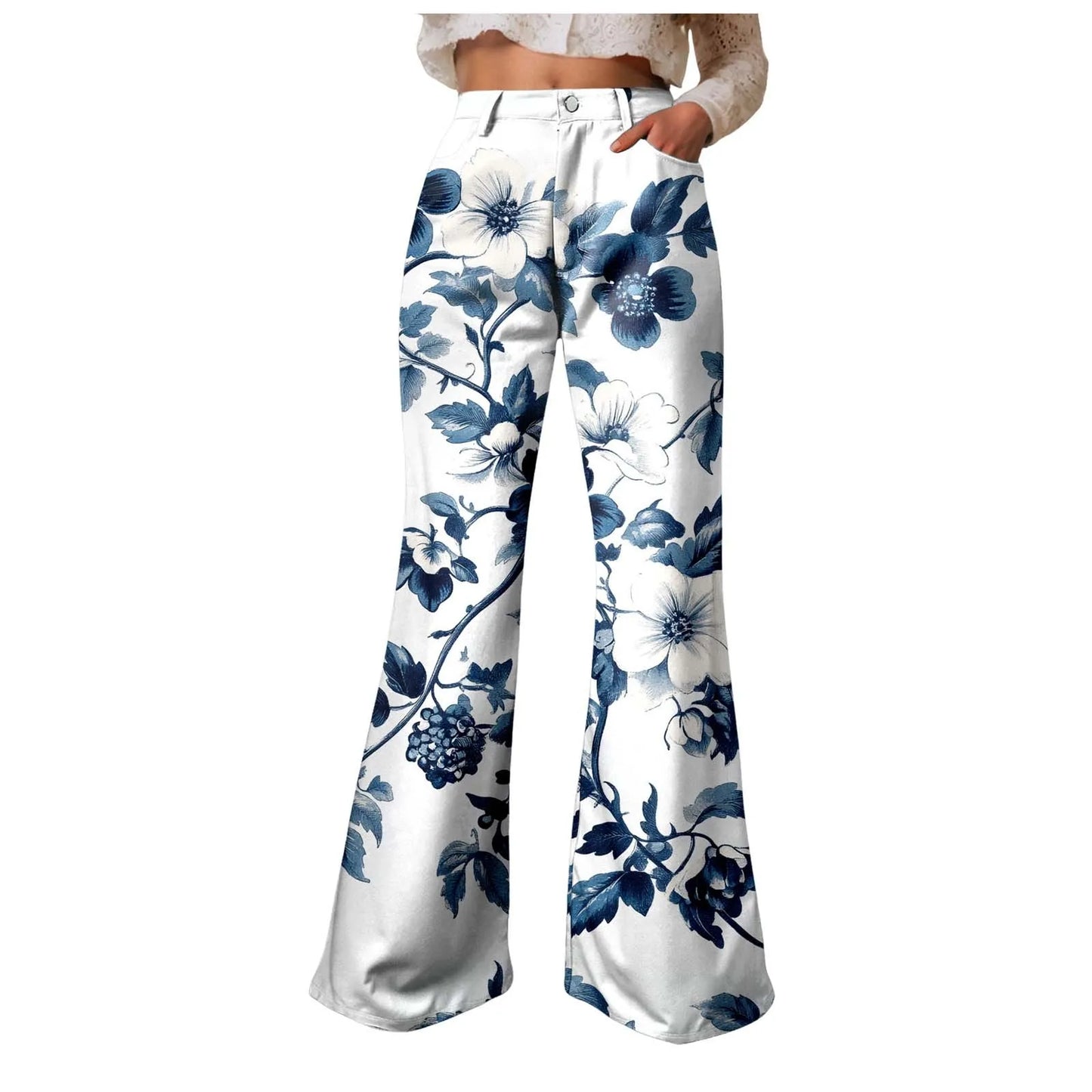 Baggy High Waist Wide Leg Jeans For Women Washed Denim