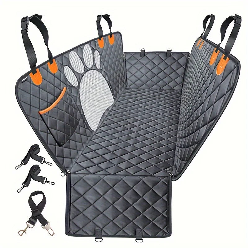 Waterproof Dog Seat Cover Hammock For Cars Anti Slip