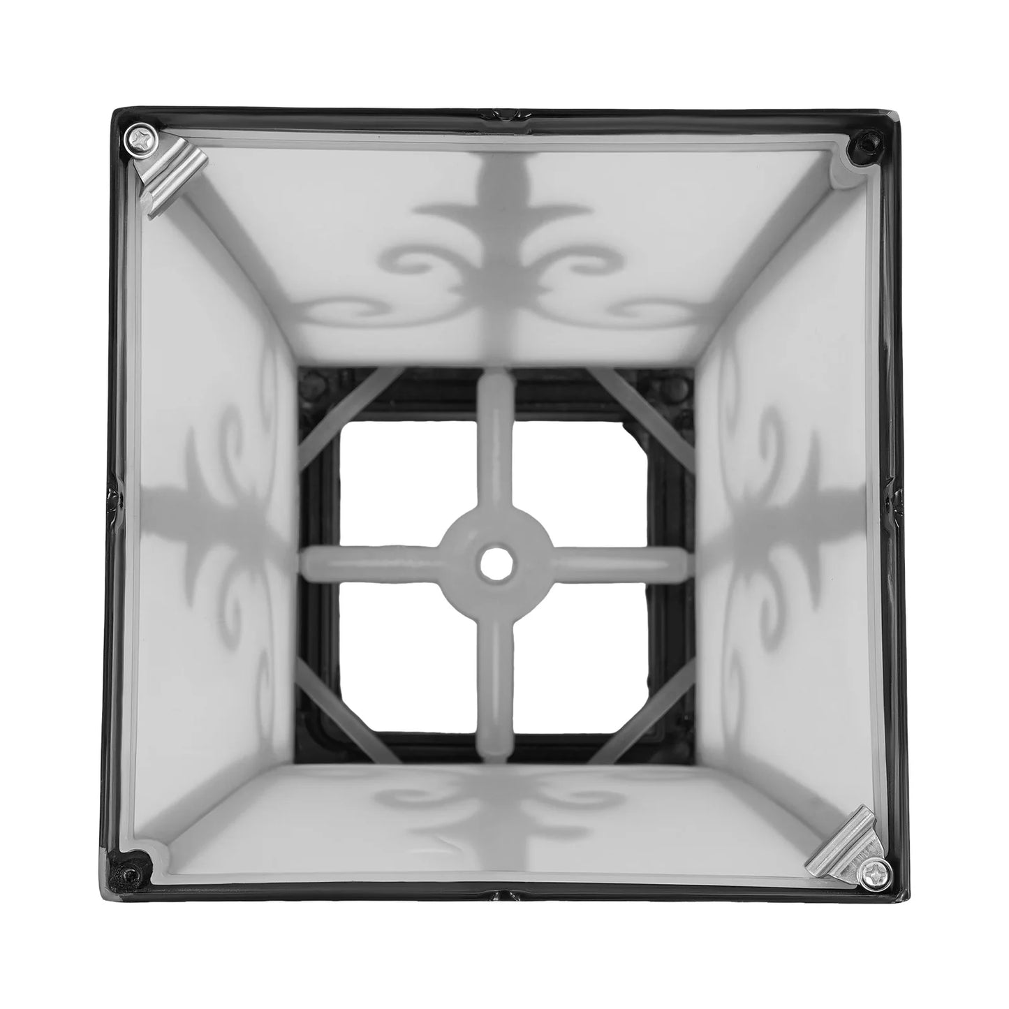 Bymaocar Outdoor Solar Post Light With Remote Control