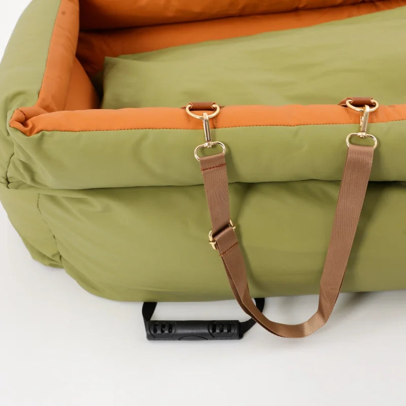 Foldable Travel Pet Car Seat Bed Anti Slip For Vehicle