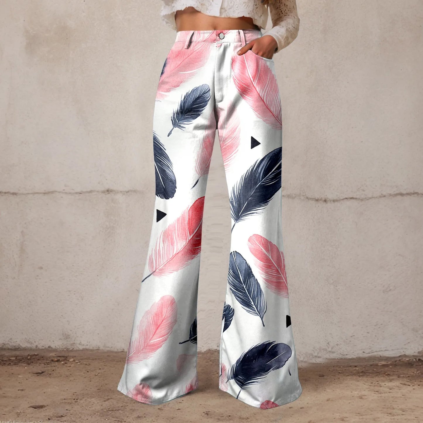 Baggy High Waist Wide Leg Jeans For Women Washed Denim