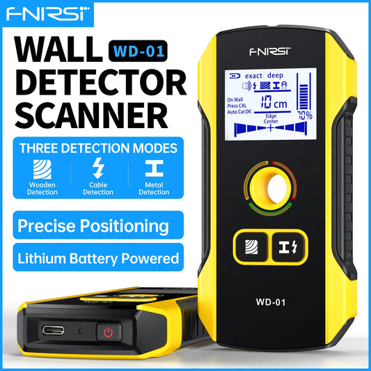 FNIRSI WD01 WD02 Metal Detector Wall Scanner For Studs And Wires