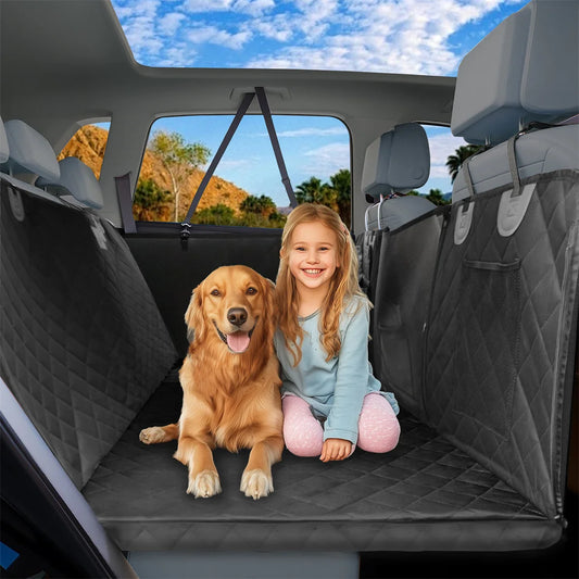 BINGOPAW Waterproof Dog Car Seat Cover Seat Extender Hammock