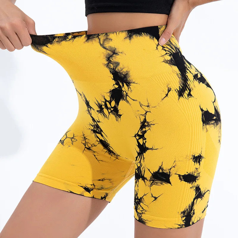 DUTRIEUX Yoga Shorts for Women High Elastic