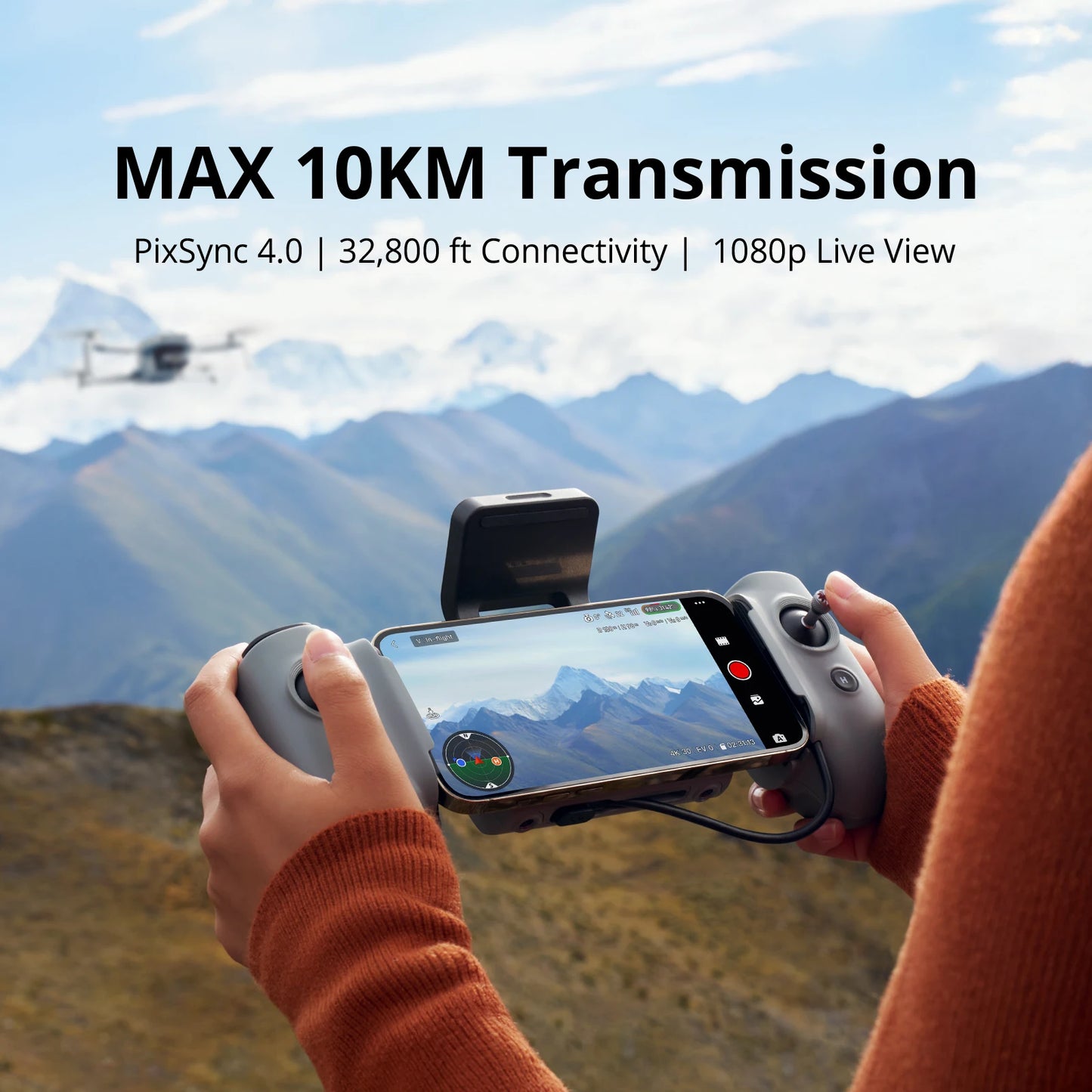 Potensic Atom 2 Drone 4K HDR 3-Axis Gimbal AI Track