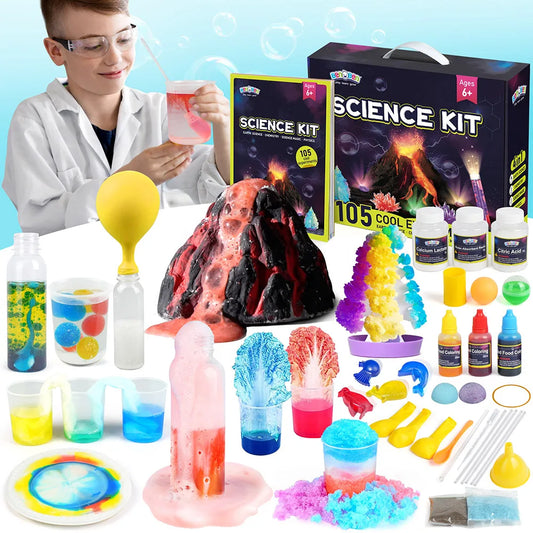 Science Kit for Kids 105 Experiments STEM Educational Toy Gift