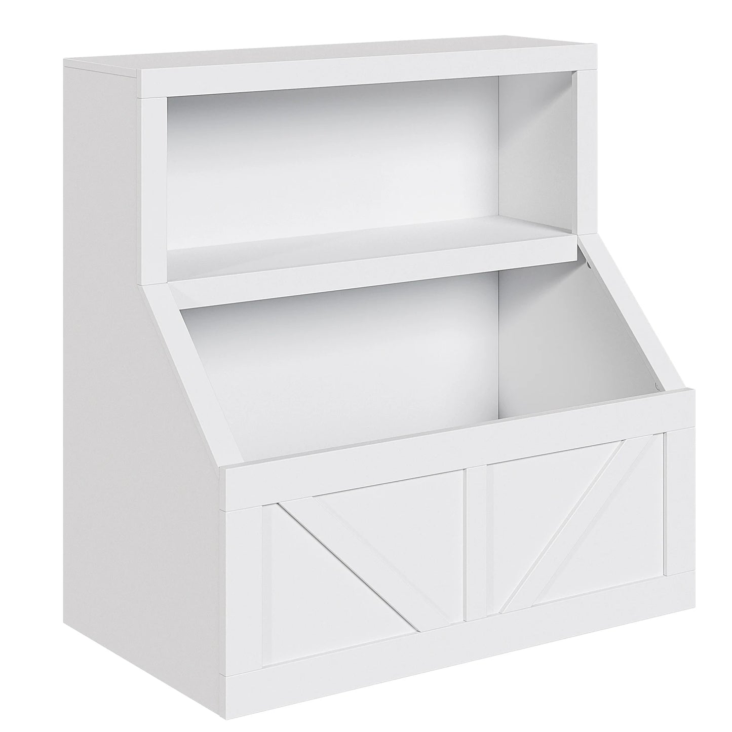 Wooden Kids Bookshelf Toy Storage Organizer For Playroom