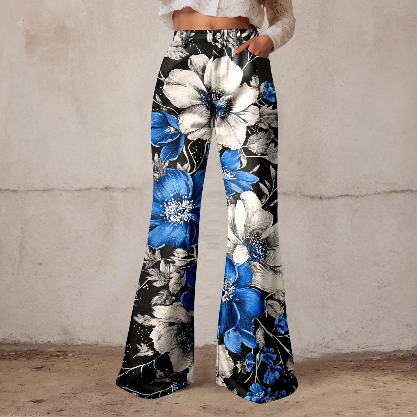 Baggy High Waisted Wide Leg Boyfriend Jeans Women Denim Vintage