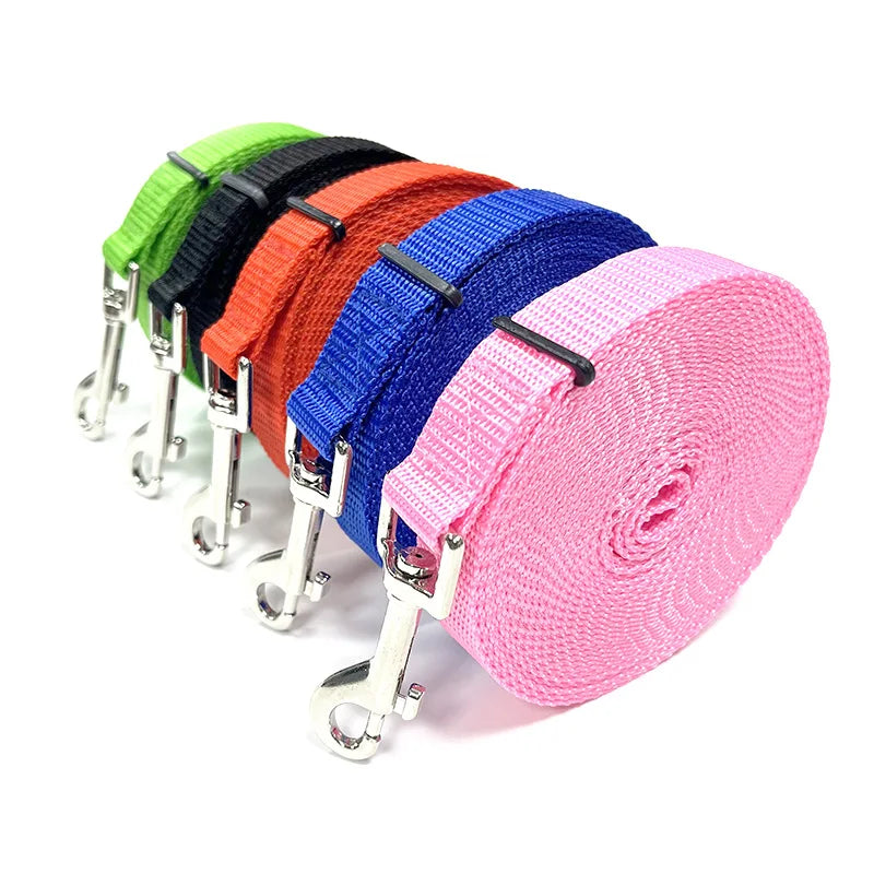 Nylon Dog Leash 4ft To 100ft Extended Training Leash