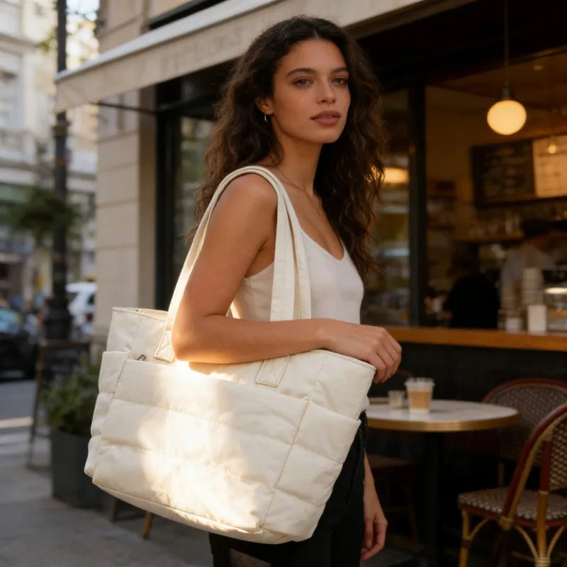 Large Capacity Tote Bag For Women Shoulder Bag With Laptop