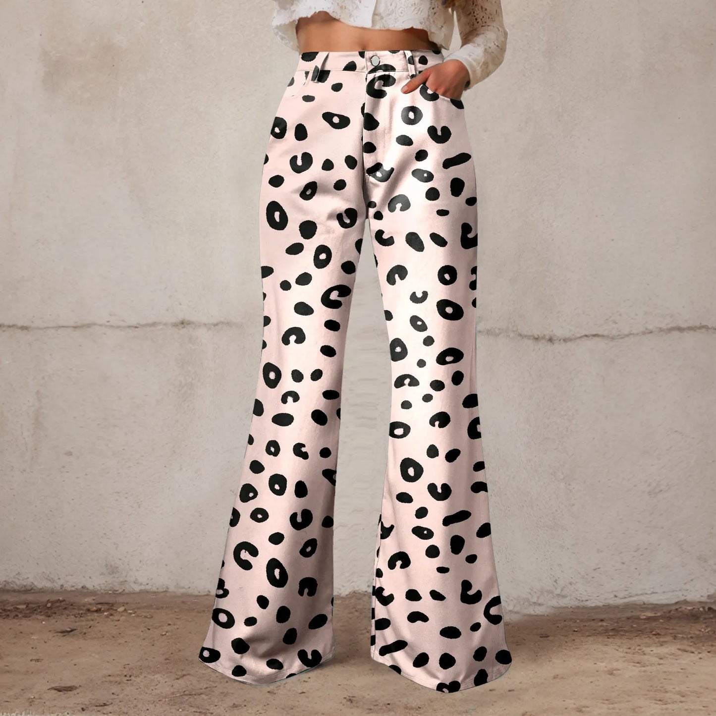 Baggy High Waist Wide Leg Denim Jeans For Women Vintage