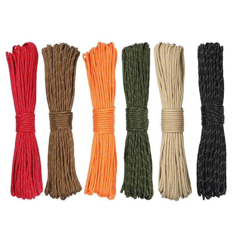 Noble Eagle Reflective Paracord 550 Military 7 Strand Rope