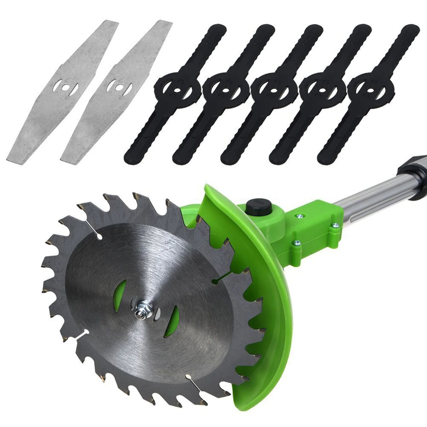 Cordless 2-In-1 Weed Trimmer And Grass Cutter With Fast Charger