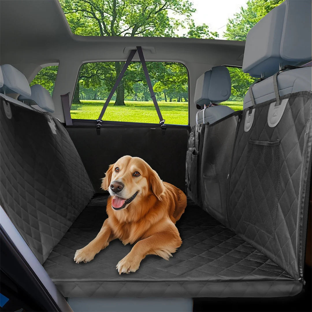 BINGOPAW Waterproof Dog Car Seat Cover Seat Extender Hammock