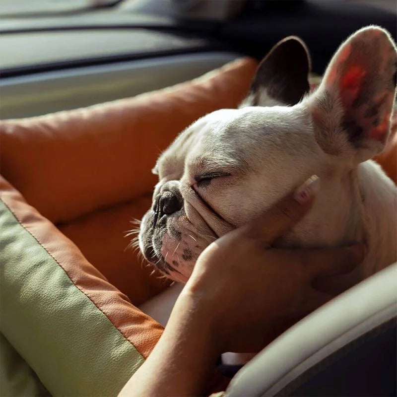 Foldable Travel Pet Car Seat Bed Anti Slip For Vehicle