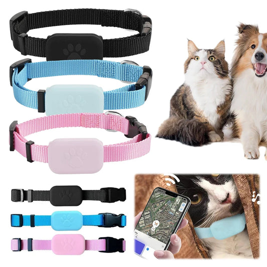 Pet GPS Tracker With Adjustable Collar For Cats And Dogs