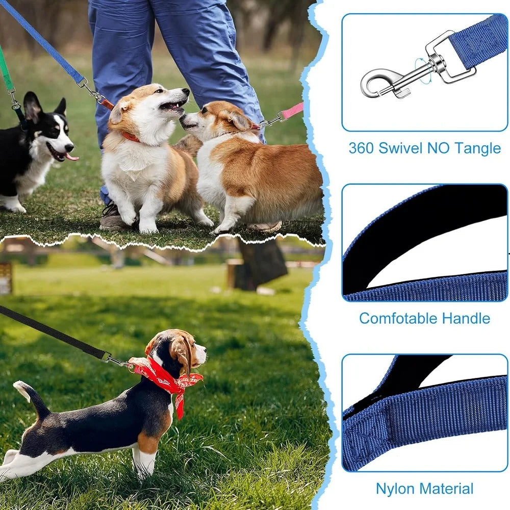 Nylon Dog Leash 4ft To 100ft Extended Training Leash