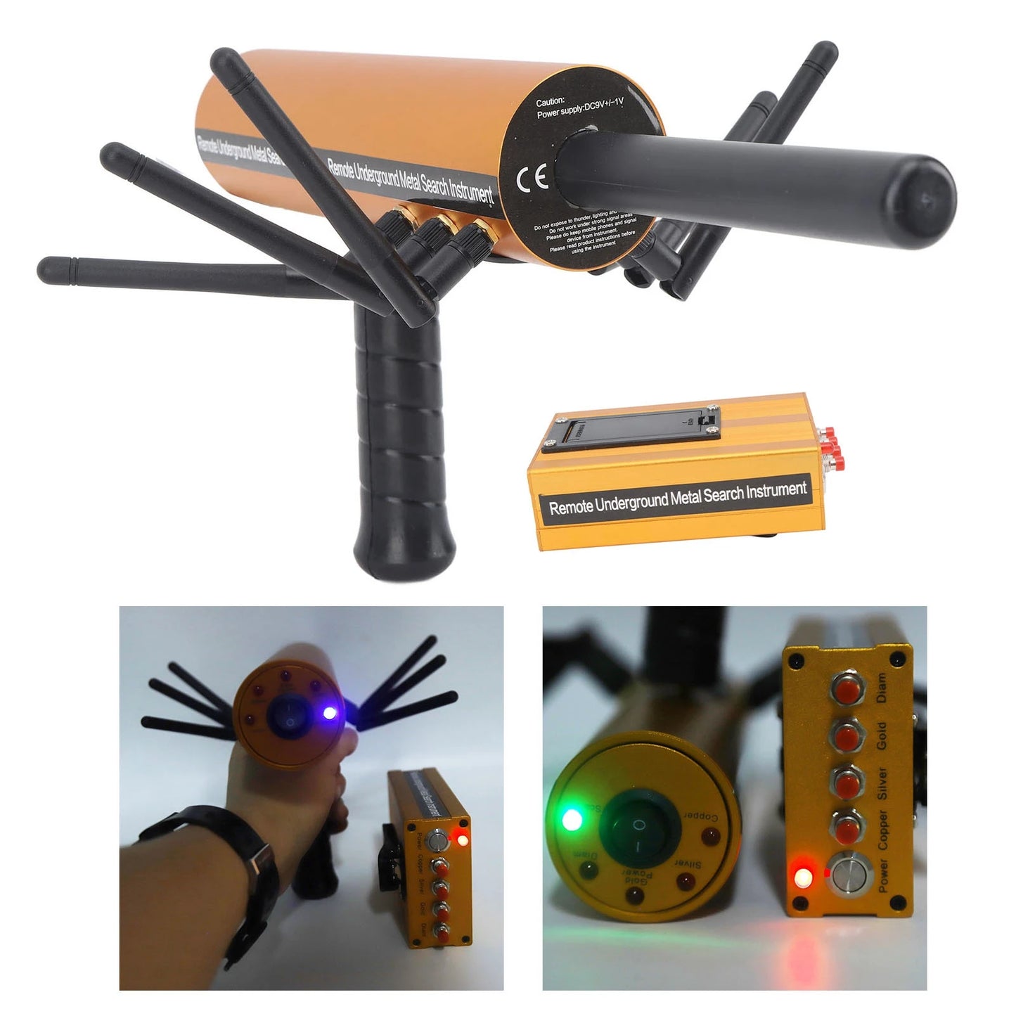 Youthink Metal Detector AKS Gold Finder Pinpointer Pro
