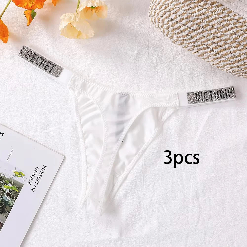 Victoria's Secret Lace Thong Panties for Women Breathable Seamless