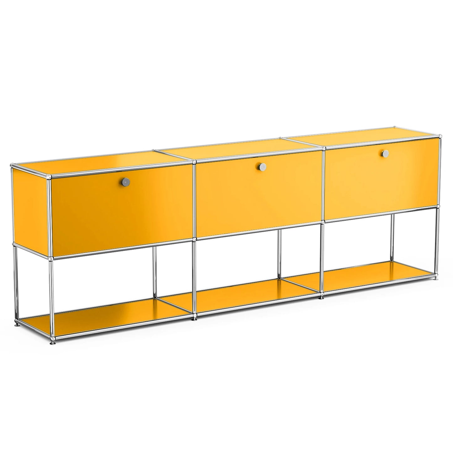 Furgle Modern Modular Metal Storage Cabinet Sideboard