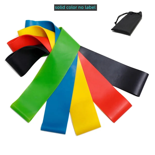 TPE Resistance Bands Set For Strength Training And Yoga Exercise