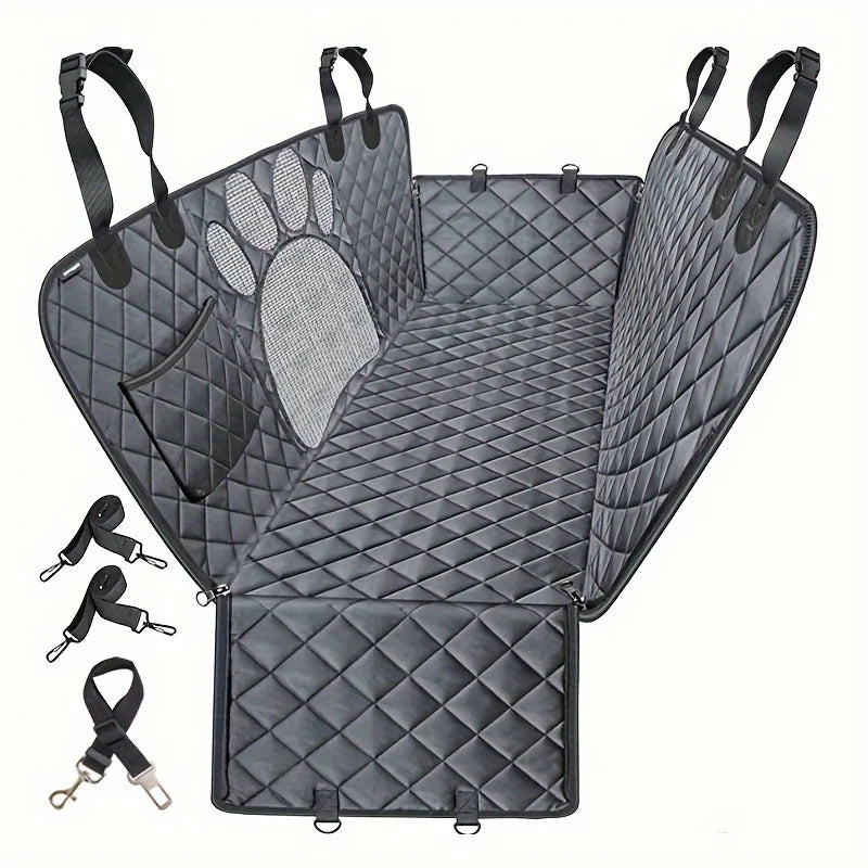 Waterproof Dog Seat Cover Hammock For Cars Anti Slip
