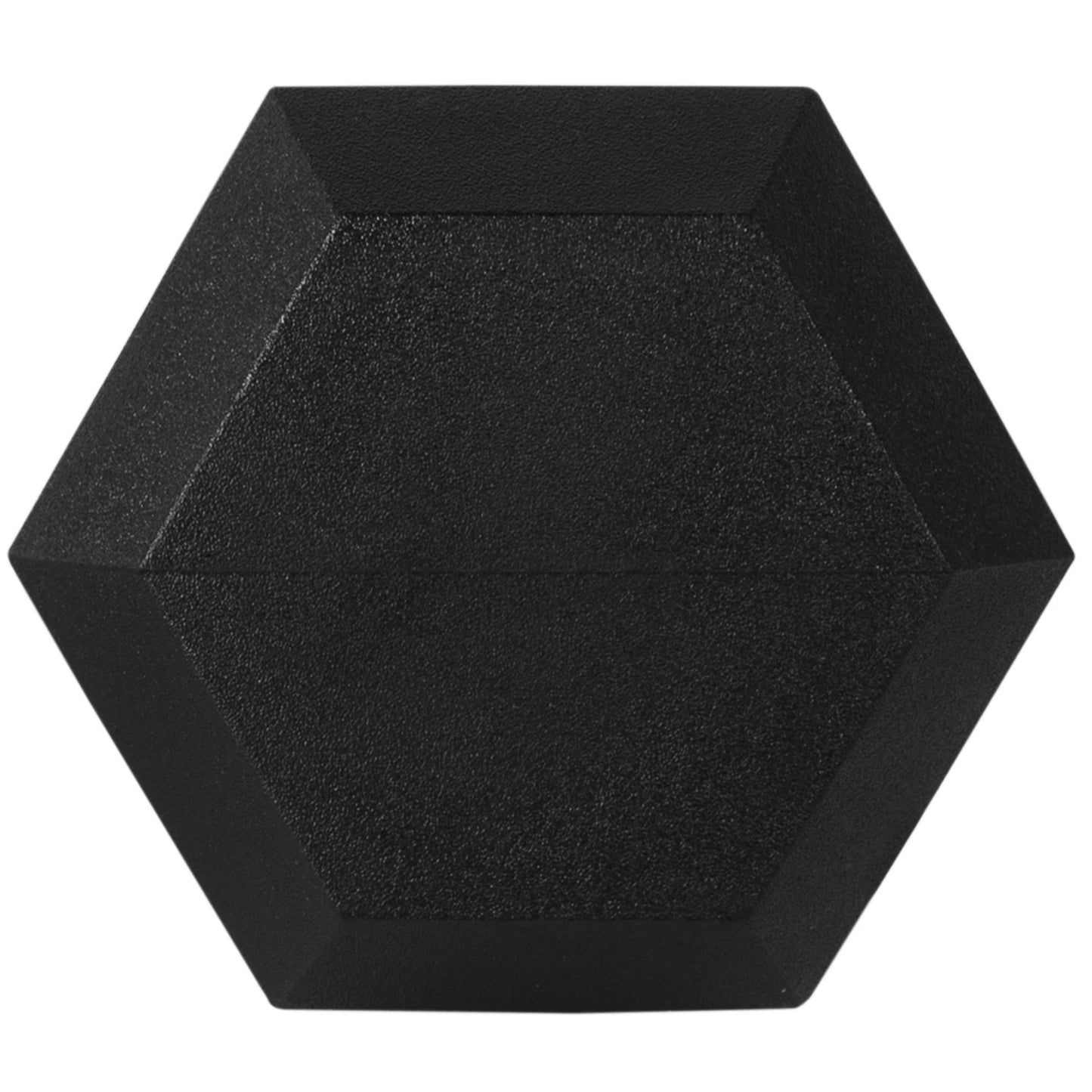 Rubber Coated Hex Dumbbells 15 Lb Set For Exercise Fitness