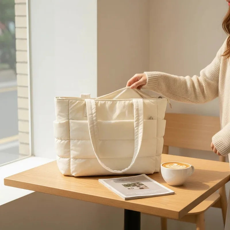 Large Capacity Tote Bag For Women Shoulder Bag With Laptop