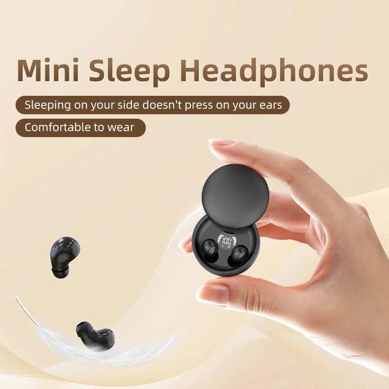 SHUKE Wireless Bluetooth Sleep Headphones With Mic Waterproof