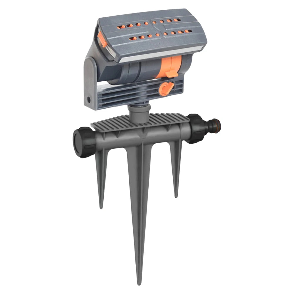Oscillating Lawn Sprinkler 16 Nozzles Adjustable Flow