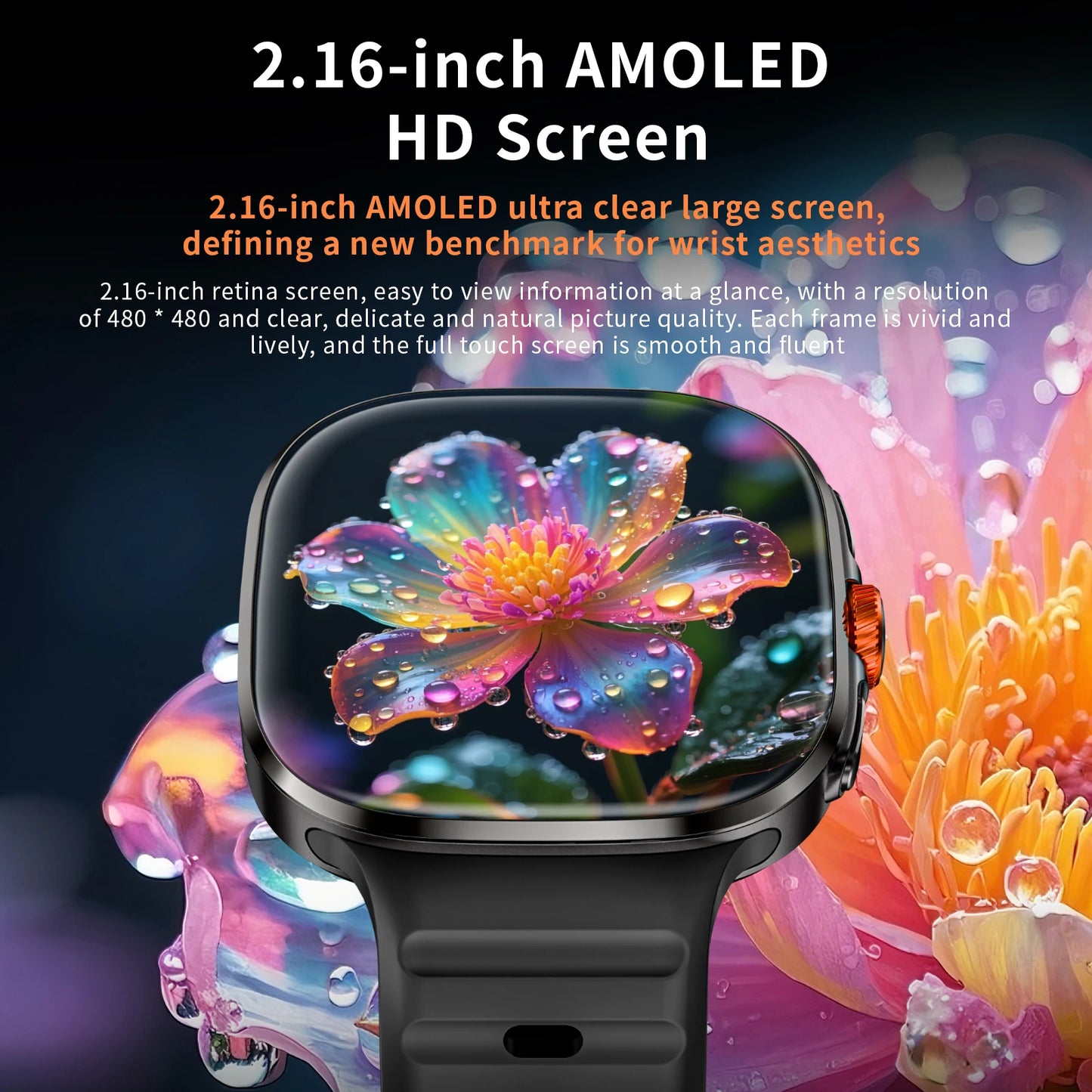 LOKMAT APPLLP 6 MAX Android Smartwatch With AI Translation Camera