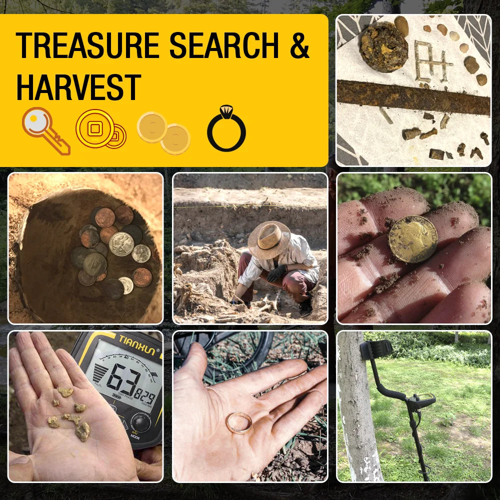 TX 850 Underground Metal Detector Treasure Hunter All Metal