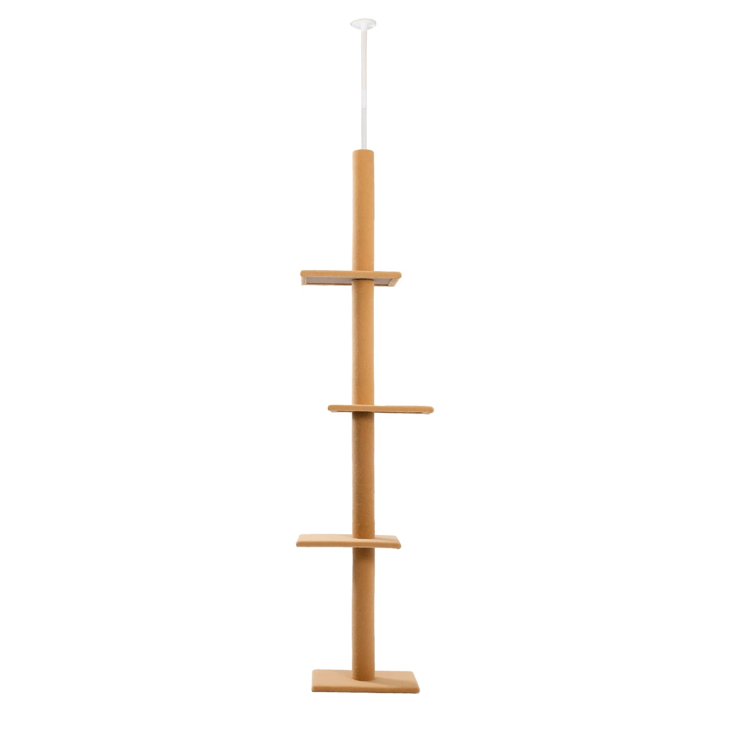 PEQULTI Adjustable Height Cat Tree Indoor Scratching Posts For Cats