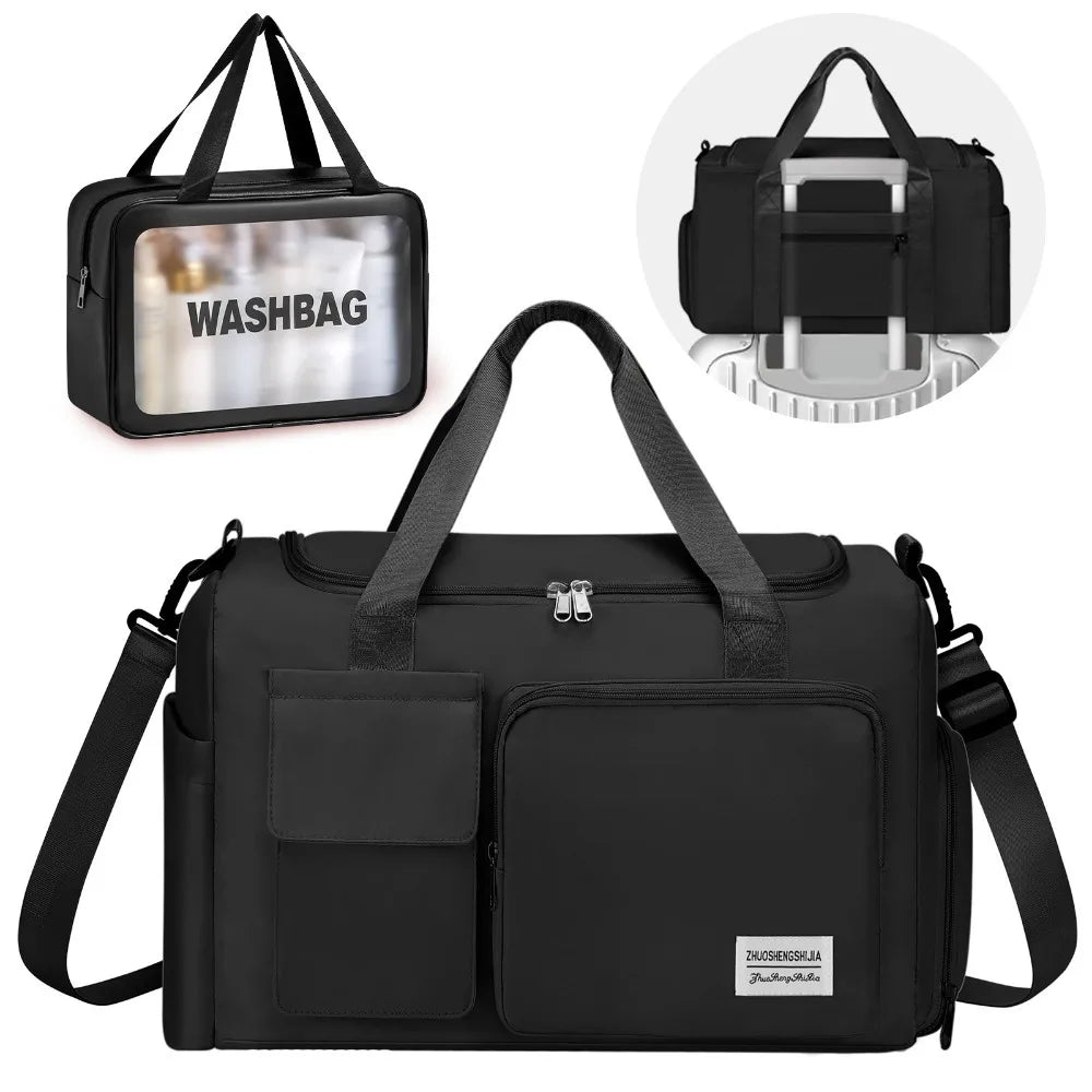 Large Capacity Travel Duffel Bag for Women Gym Yoga
