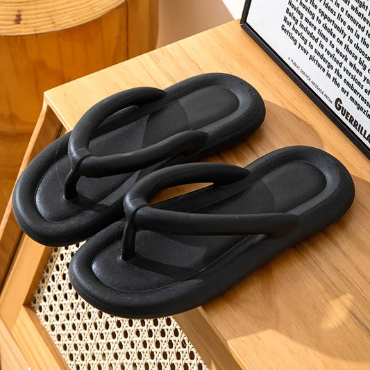 Soft Sole EVA Womens Flip Flops Non Slip Cloud Slippers