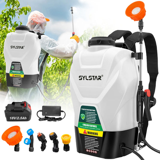 Garden Electric Backpack Sprayer for Weed Control 100 PSI