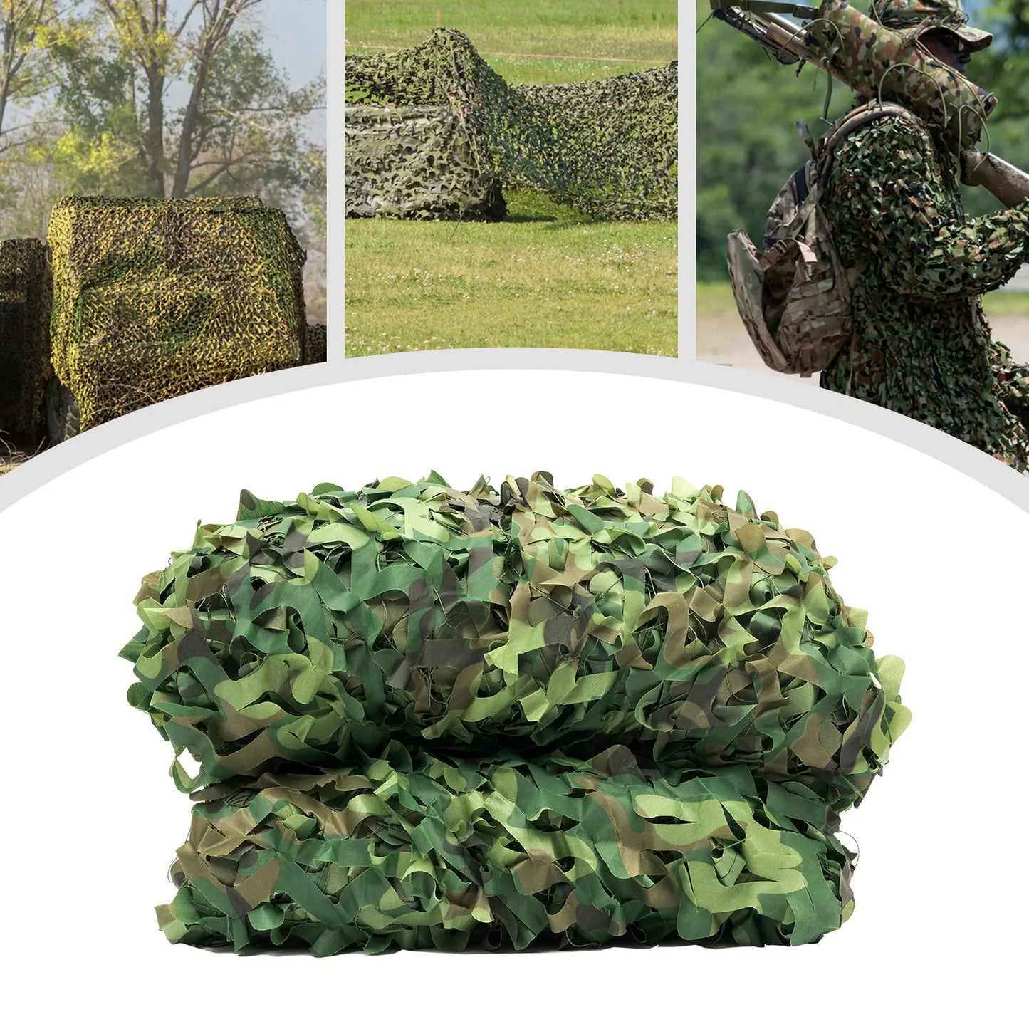 Bymaocar Camouflage Netting For Outdoor Camping Hunting And Activities