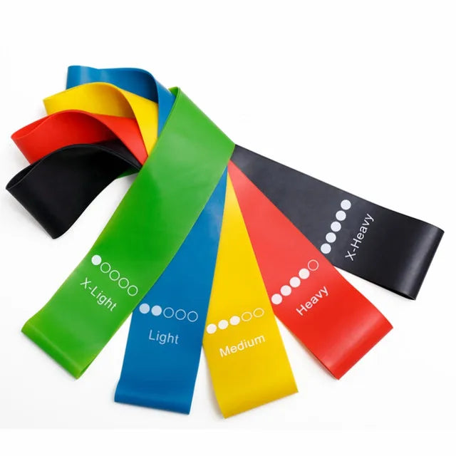 TPE Resistance Bands Set For Strength Training And Yoga Exercise