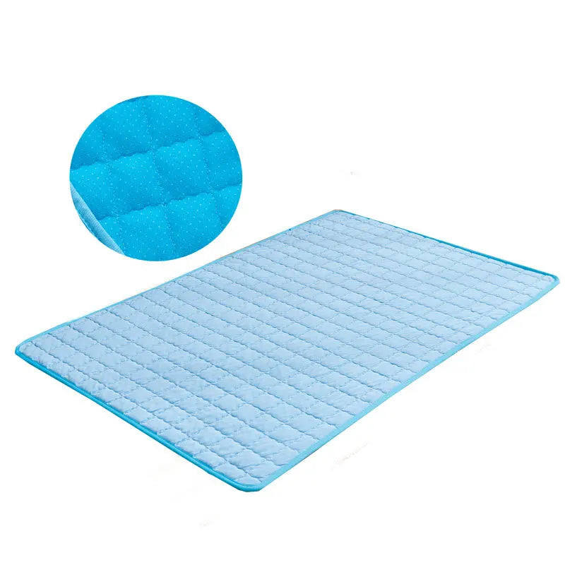 Pet Cooling Mat for Dogs and Cats Ice Silk Moistureproof