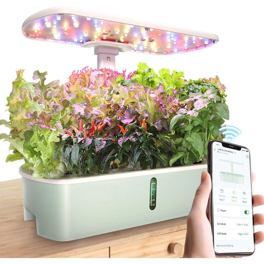 Hydroponics Growing System Kit Smart Indoor Garden With WiFi