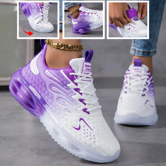 Unisex Breathable Mesh Running Shoes With Lightweight Air Cushion