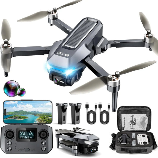 4K GPS Drone With Camera Follow Me Auto Return Foldable